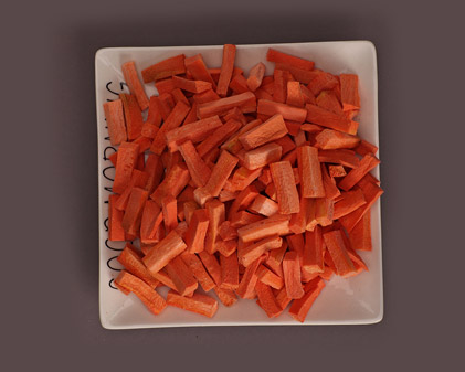 морковь высушенная от мороза